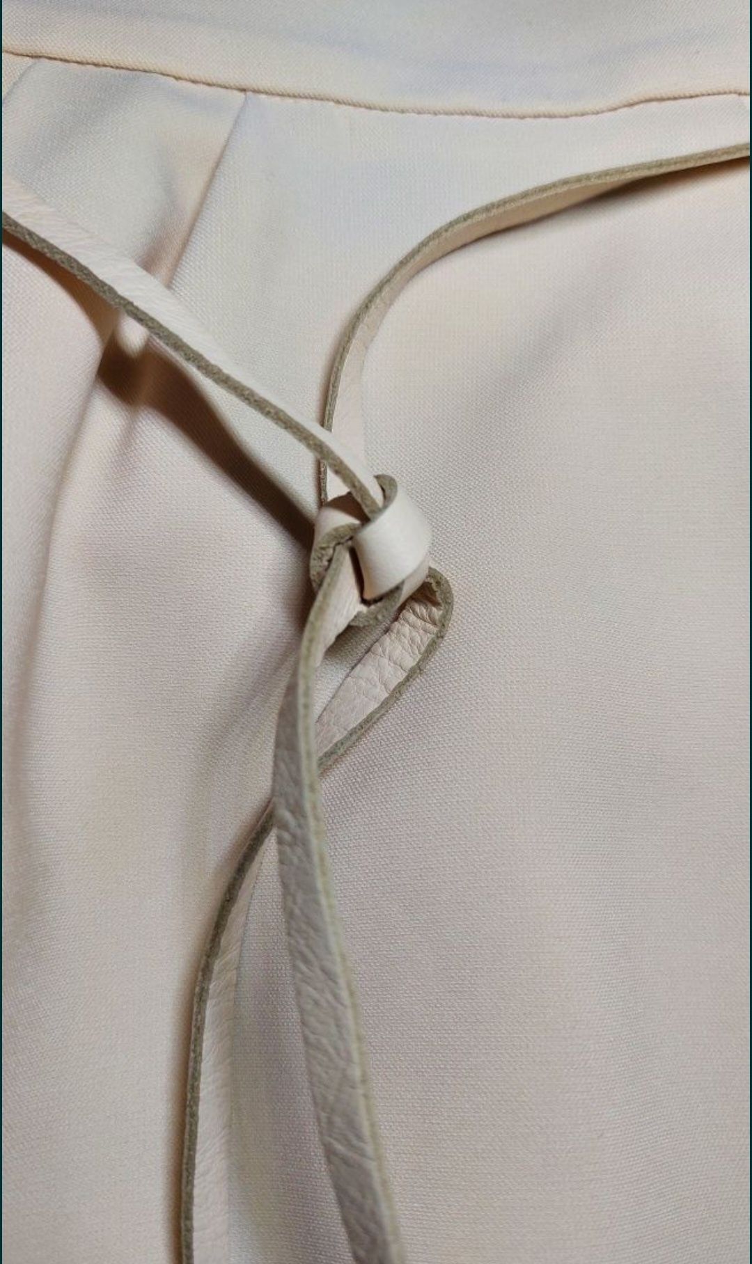 Бежевая юбка-тюльпан Elisabetta Franchi. 38 размер, наш 44, М.