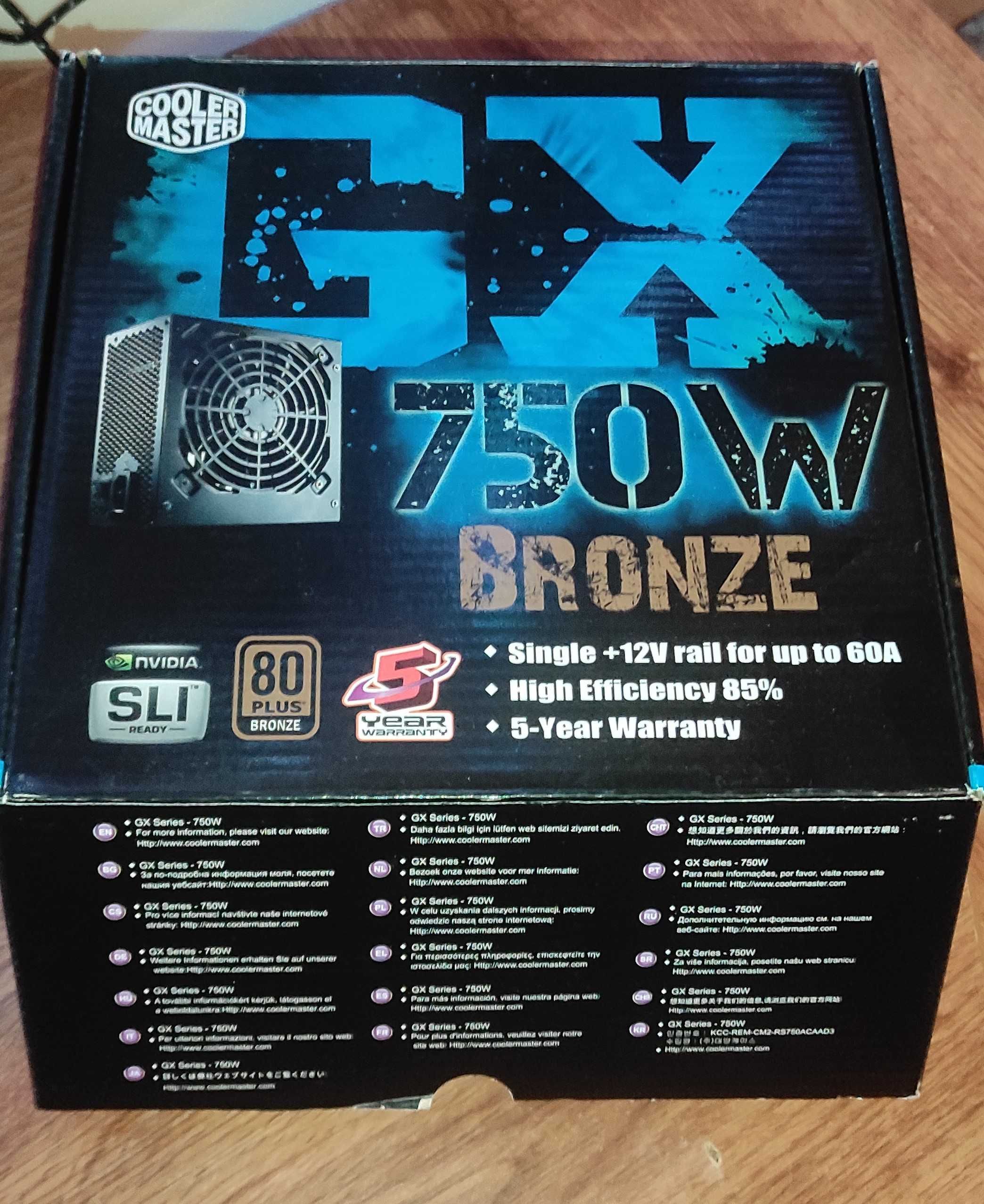 Блок живлення CoolerMaster GX 750W