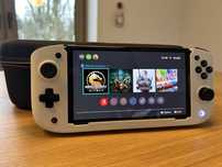 Nintendo Switch OLED + Nitro Deck + Wiedzmin 3, Diablo 3, Mortal Komba