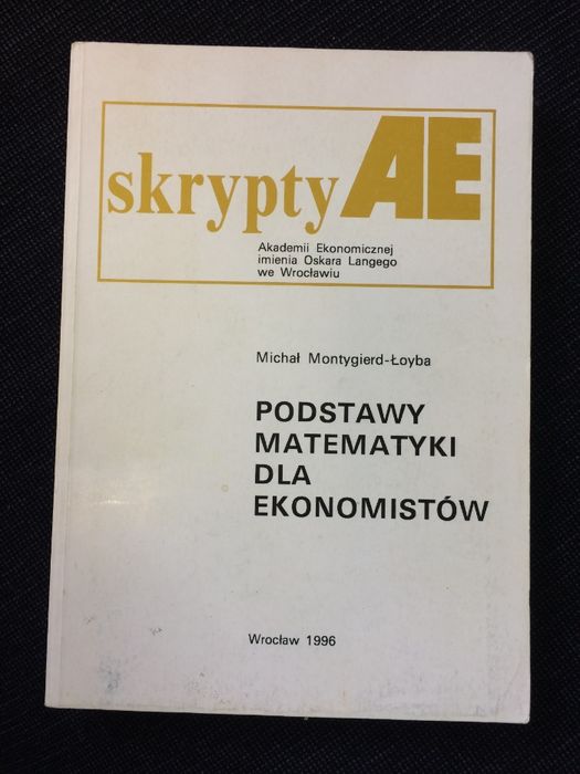 Podstawy matematyki dla ekonomistów, Montygierd