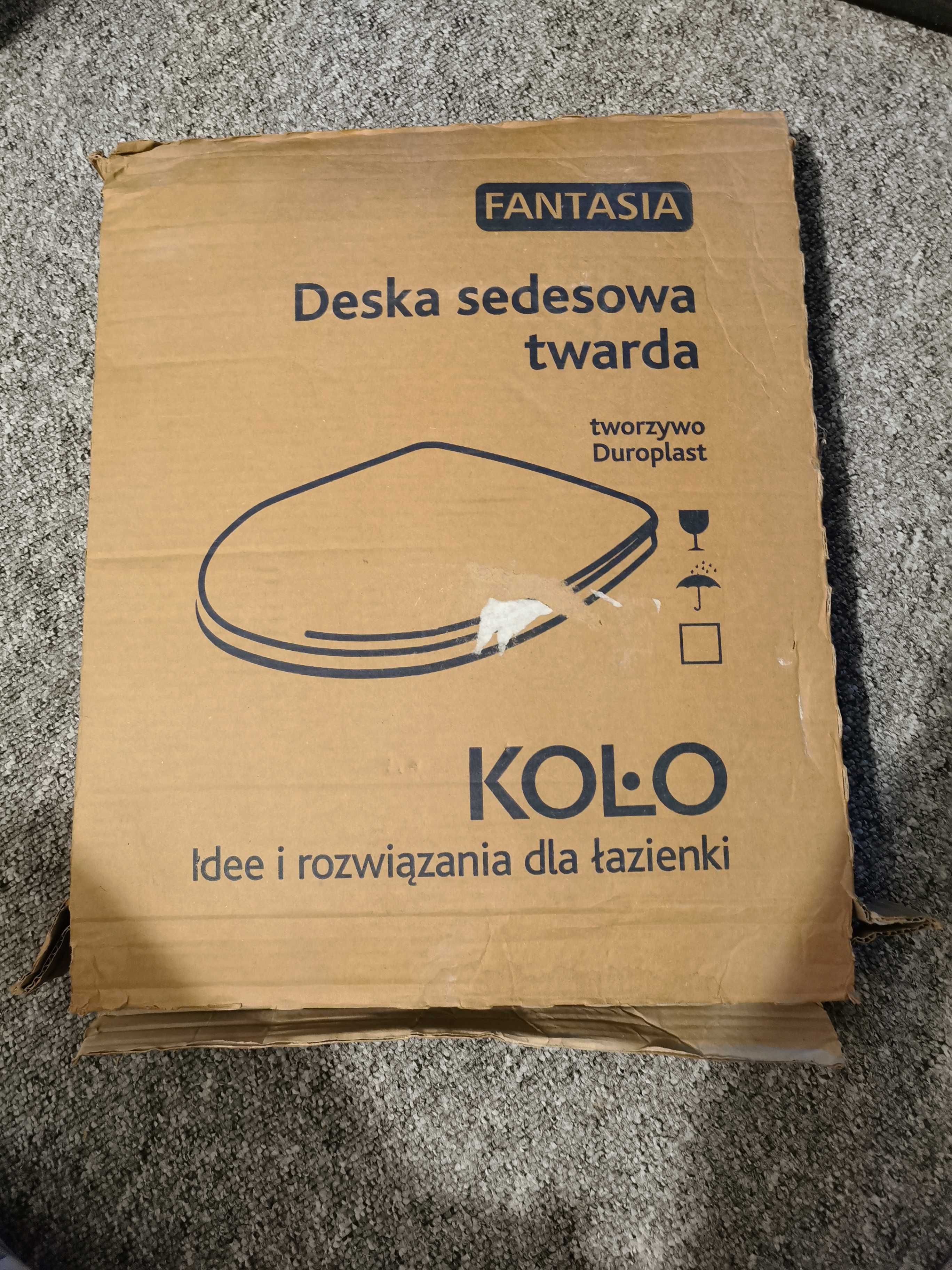 Miska muszla zawieszana wc toaleta wisząca Koło Fantasia deska sedes