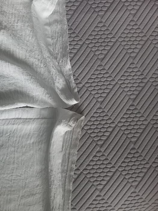 Biały letni dziewczęcy komplet 134