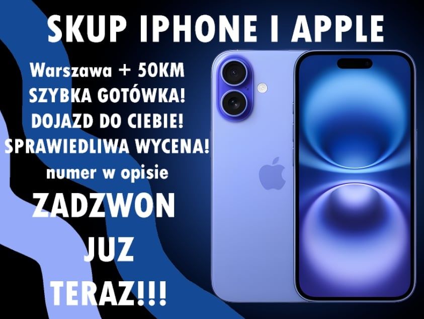 Skup iPhone i produktów Apple | Warszawa/okolice| Sprawne i Uszkodzone