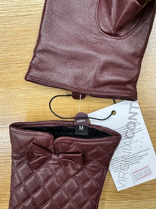 Перчатки женские итальянская кожа Virginia Conti