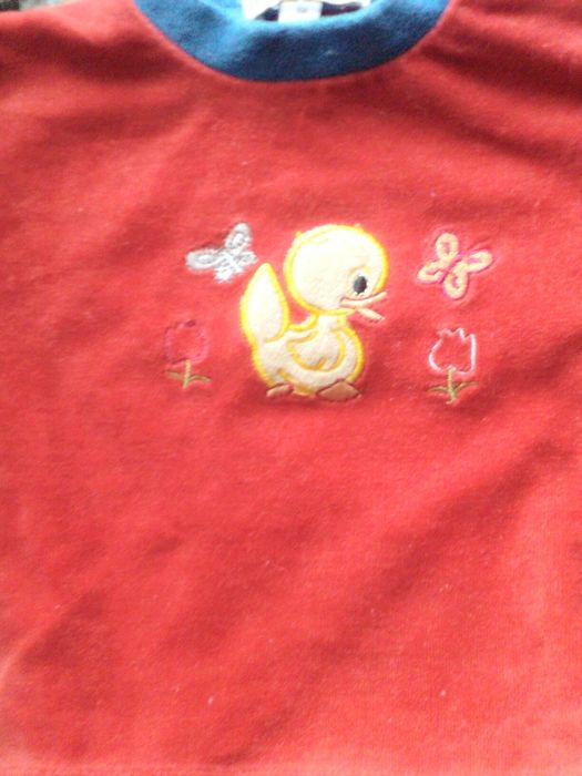 10. Komplet dwuczęściowy dziecięcy rozmiar 62