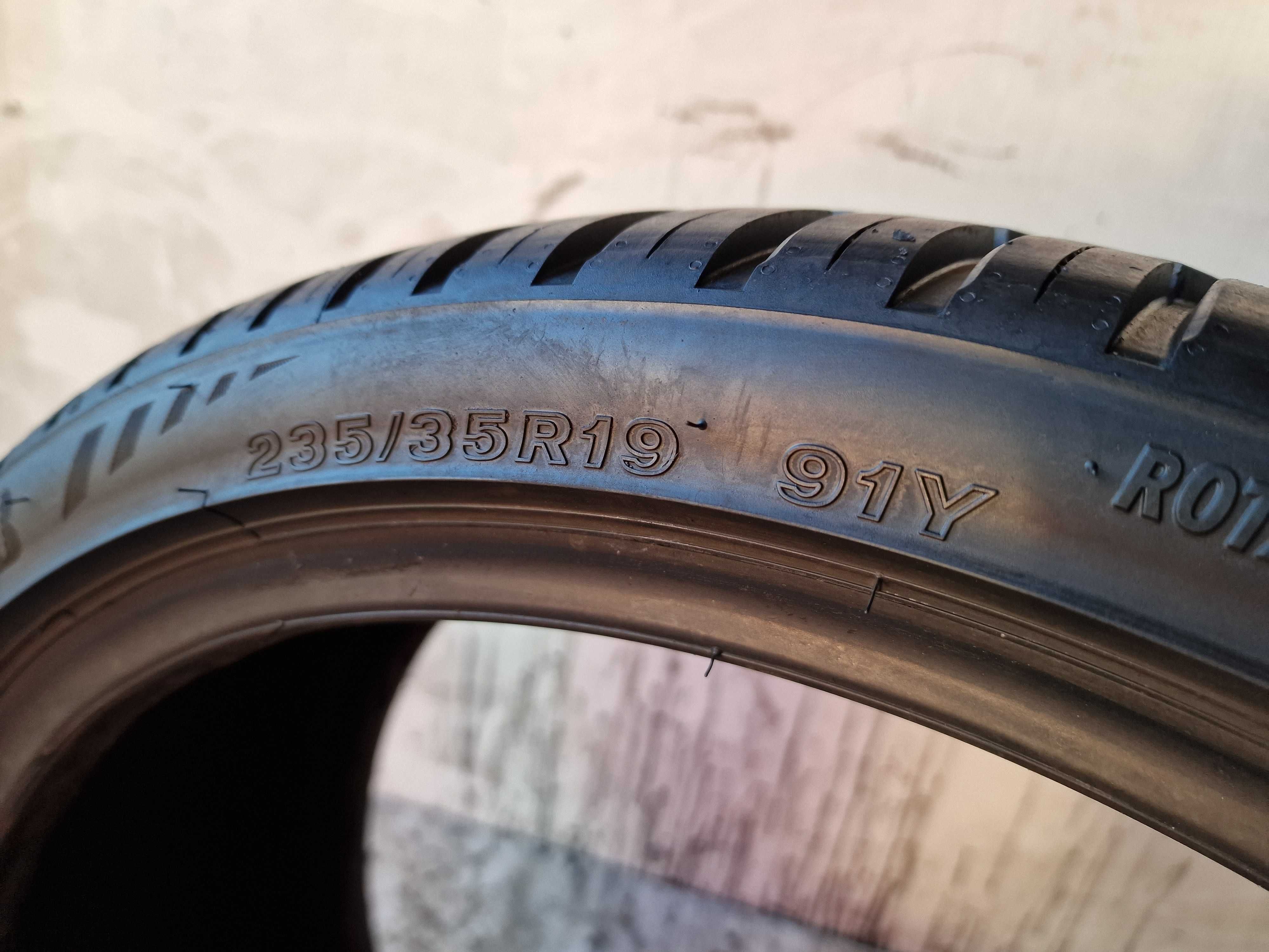 Sprzedam oponę 235/35 19" Bridgestone WeatherControl A005 
6,5mm 2021r