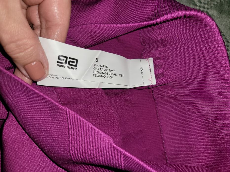 Fuksjowe legginsy Gatta Active
