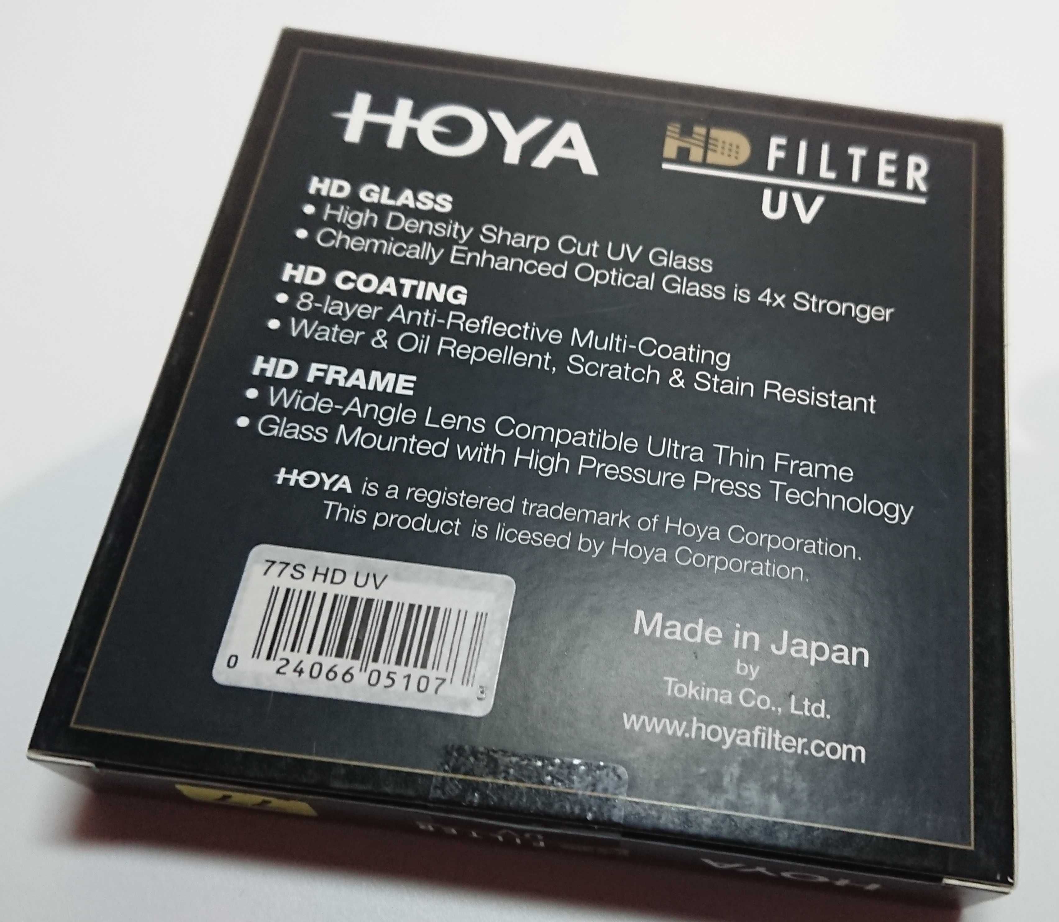 Светофильтр Hoya HD UV 72 мм 77 мм 82 мм