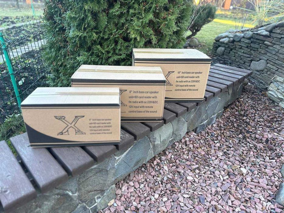 Сабвуфер с усилителем. Колонка от 5 до 12 дюймов. Саб. Bluetooth.