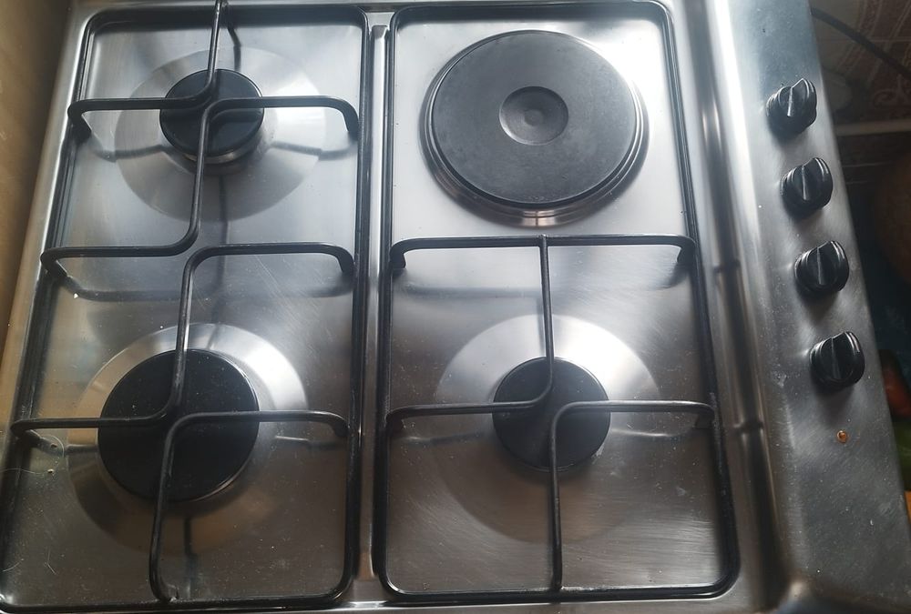 Placa a gáz e elétrica