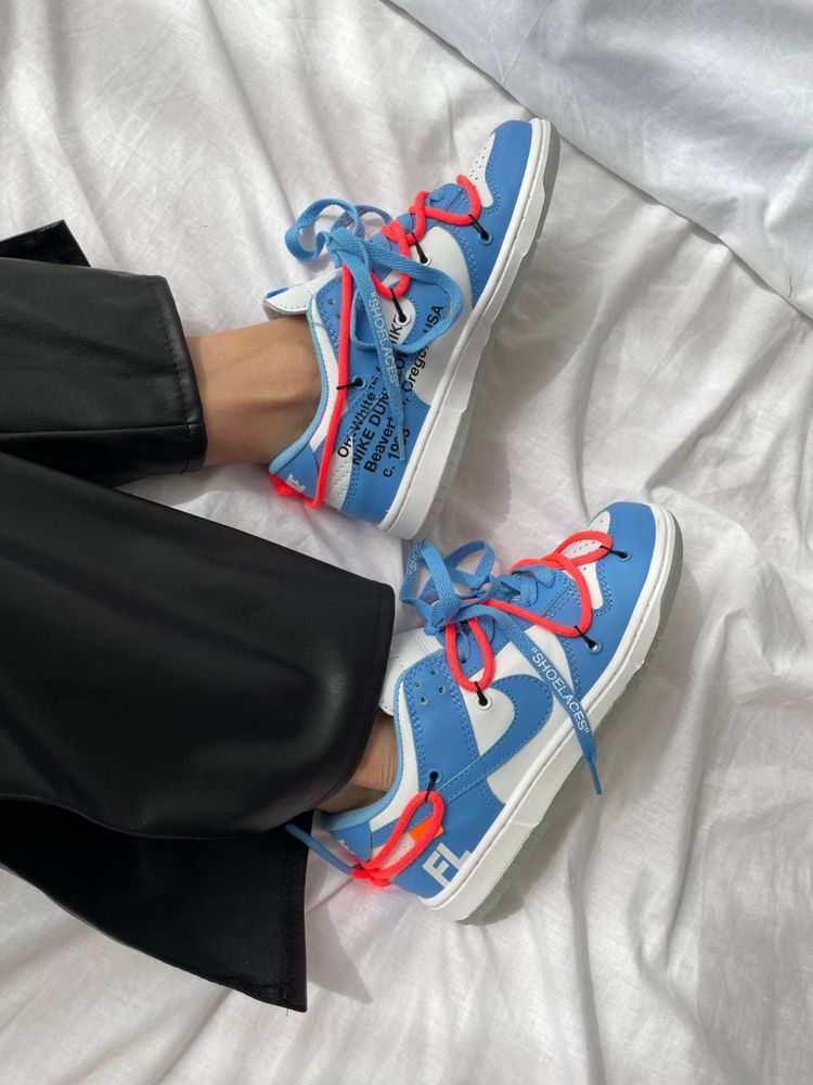 Buty Nike SB Dunk Low x Off-White Futura UNC