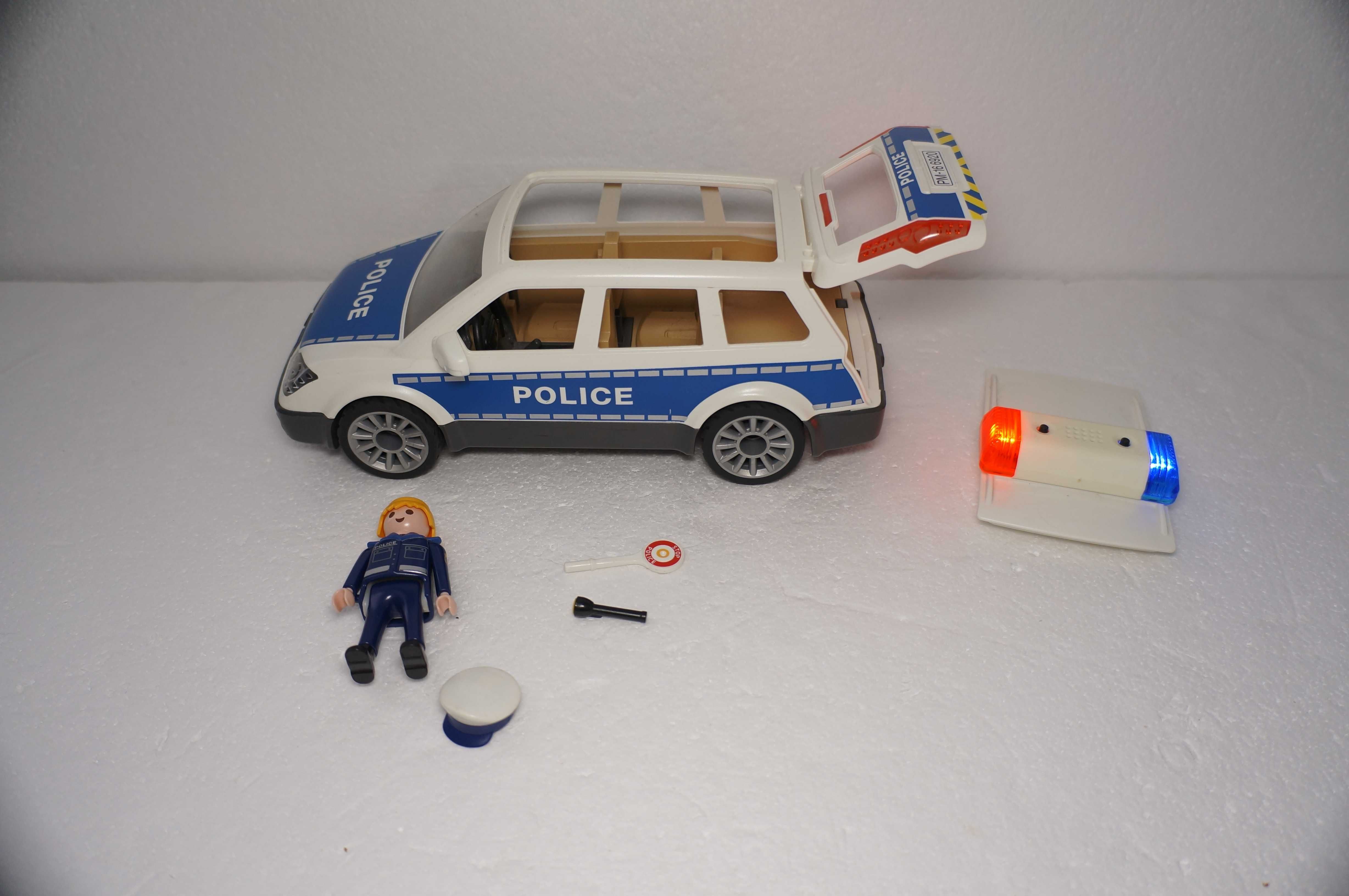 Playmobil 771 Radiowóz Policyjny hatchback Policja  Światło Playmobil