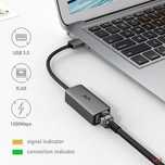 UNI karta sieciowa USB 3.0 RJ45 Gigabit Ethernet Adapter do PC laptop