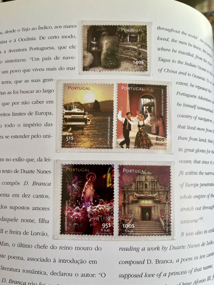 Portugal em selos 1999 livro dos CTT