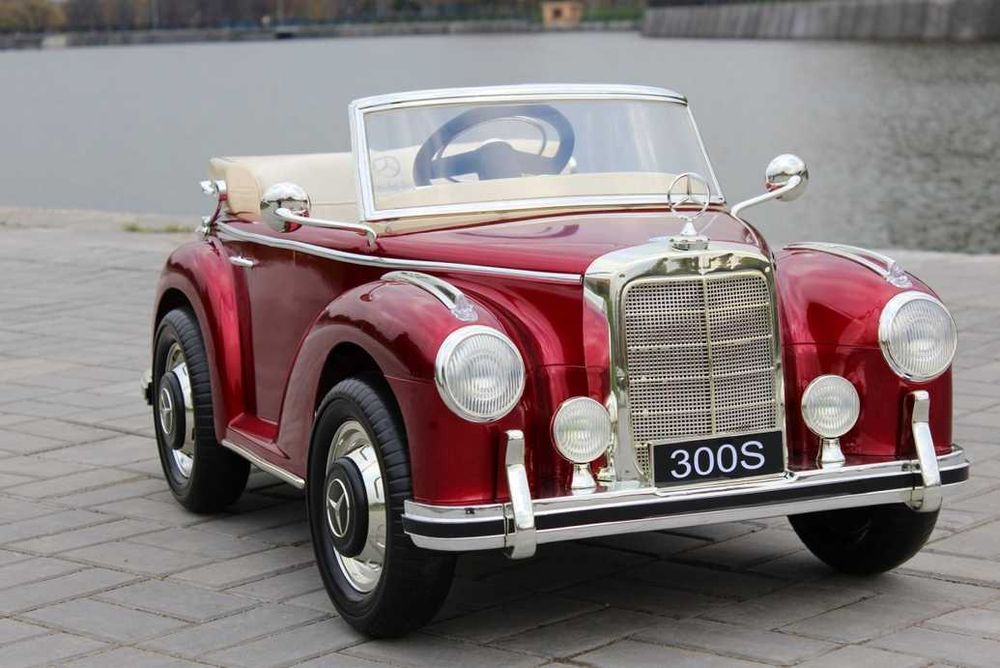 Samochód MERCEDES RETRO 1951 Auto AKUMULATOR Motor Elektryczny DZIECI