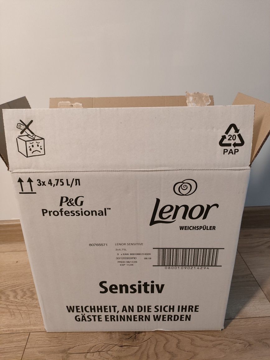 LENOR Sensitive 3x4.75 L niemiecki