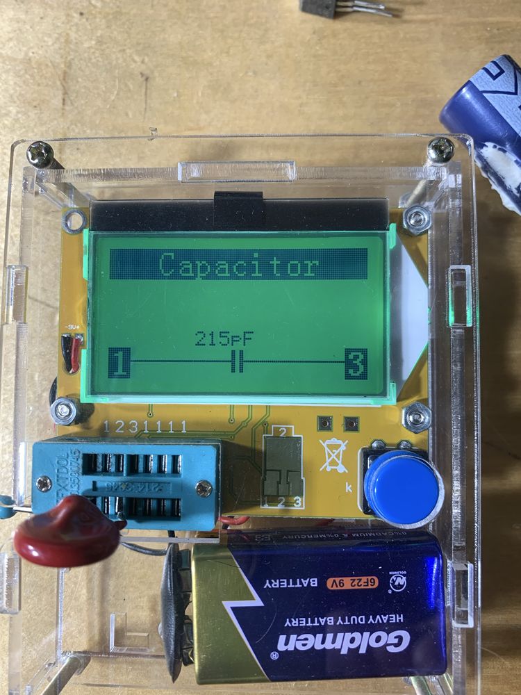 Tester podzespolow elektronicznycz