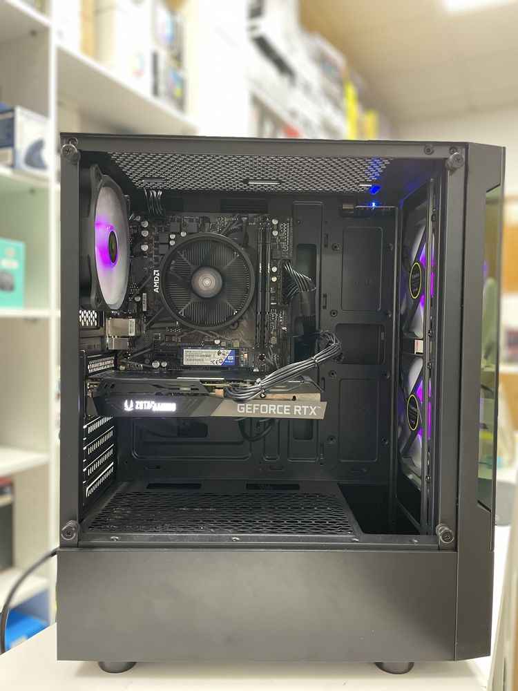 PC gaming AMD R5 5500, RTX 2060 6GB, 16GB RAM, 500GB SSD