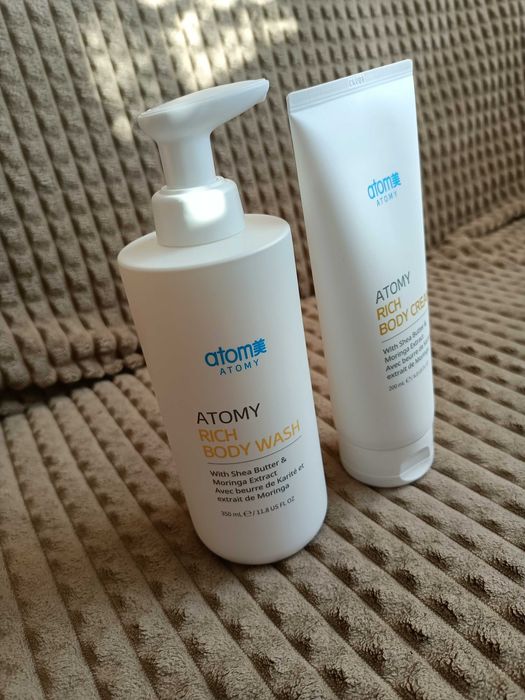 Sprzedam krem do ciała i żel do mycia.