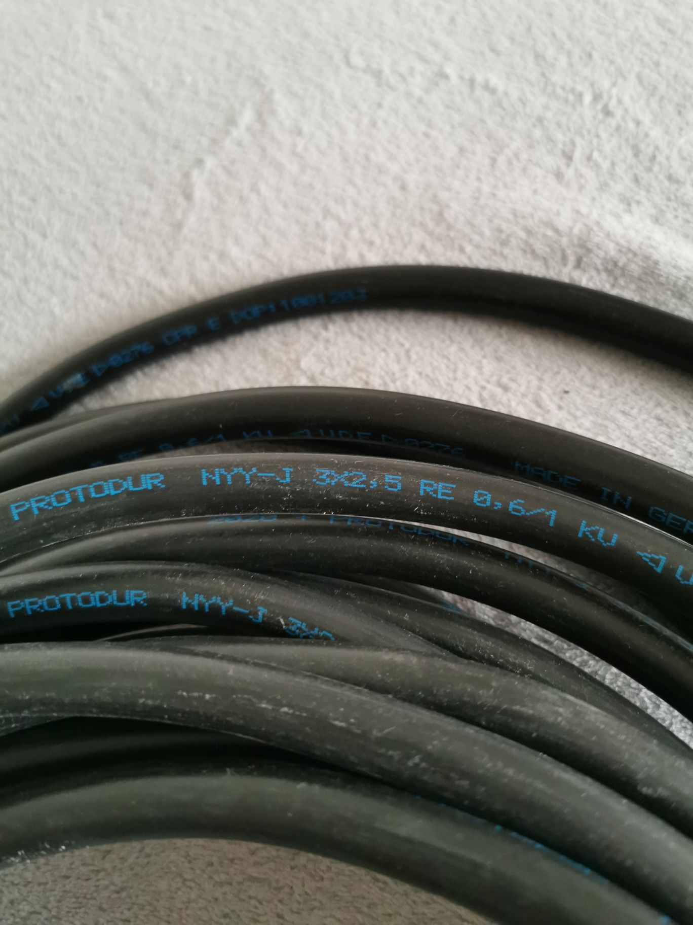 Kabel 3x2,5 Made in Germany