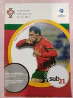 Programa de jogo Portugal Suiça 2005