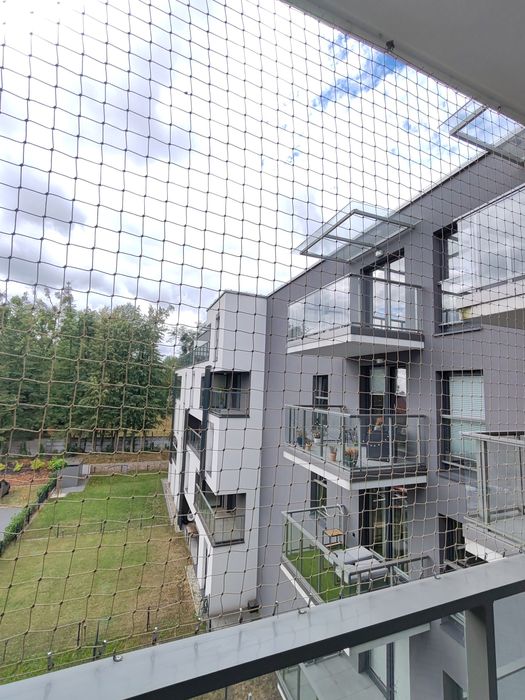 Siatka zabezpieczająca na balkon dla kota na ptaki itp. 1,5mx4,40m