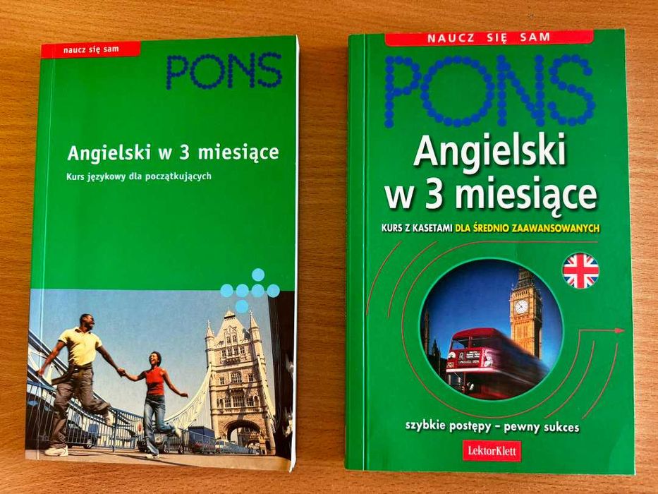 Angielski w 3 miesiące dla średnio zaawansowanych + CD • Pons