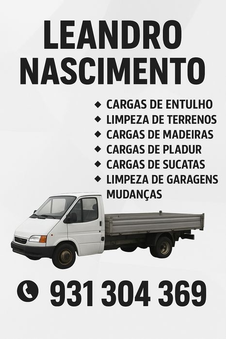 Faço limpezas carregamentos