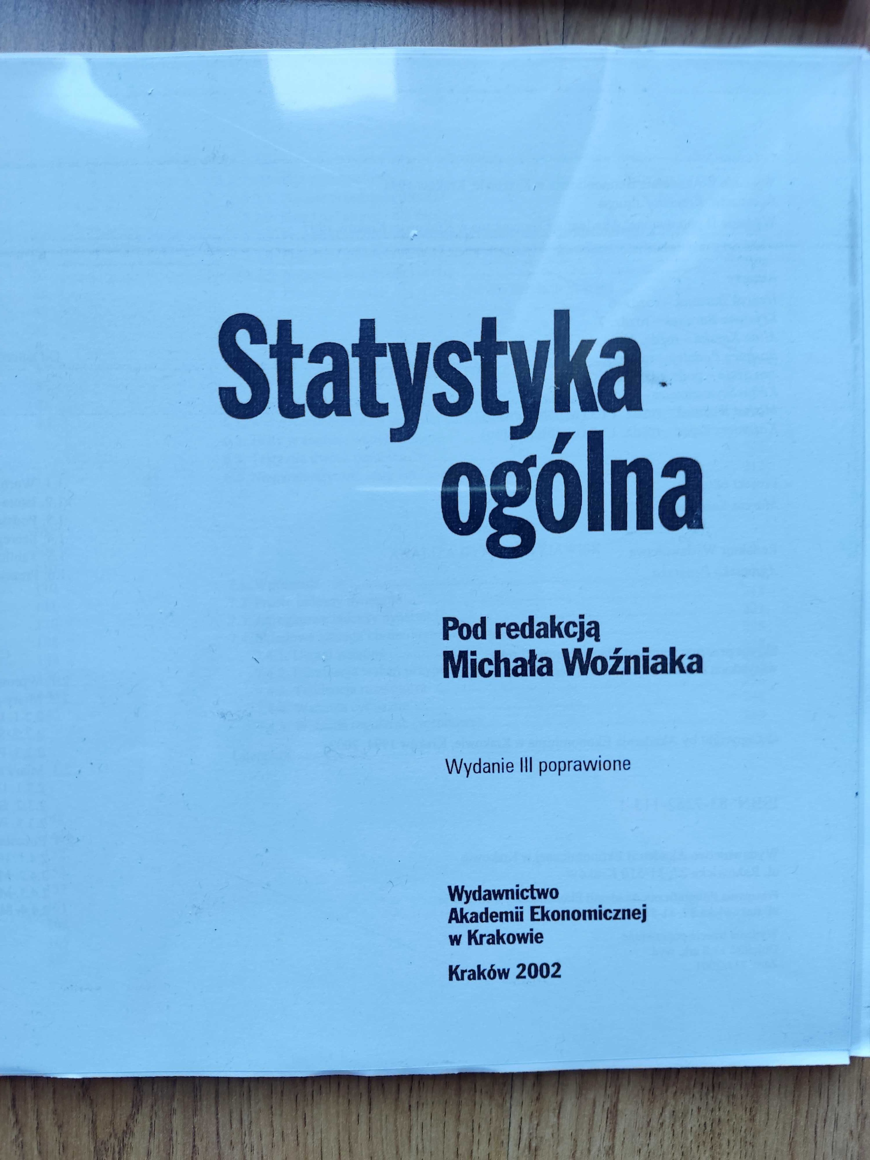 Statystyka Kot, Wanat, Woźniak