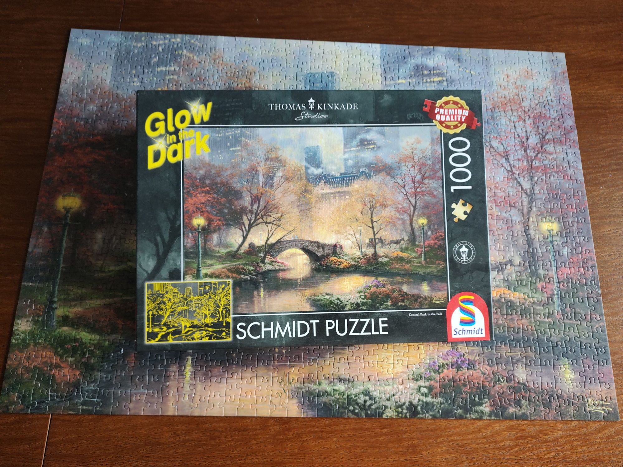 Puzzle Schmidt 1000 el. Central Park im Herbst 59496