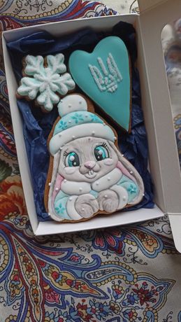 Новий рік медово-імбирне печиво