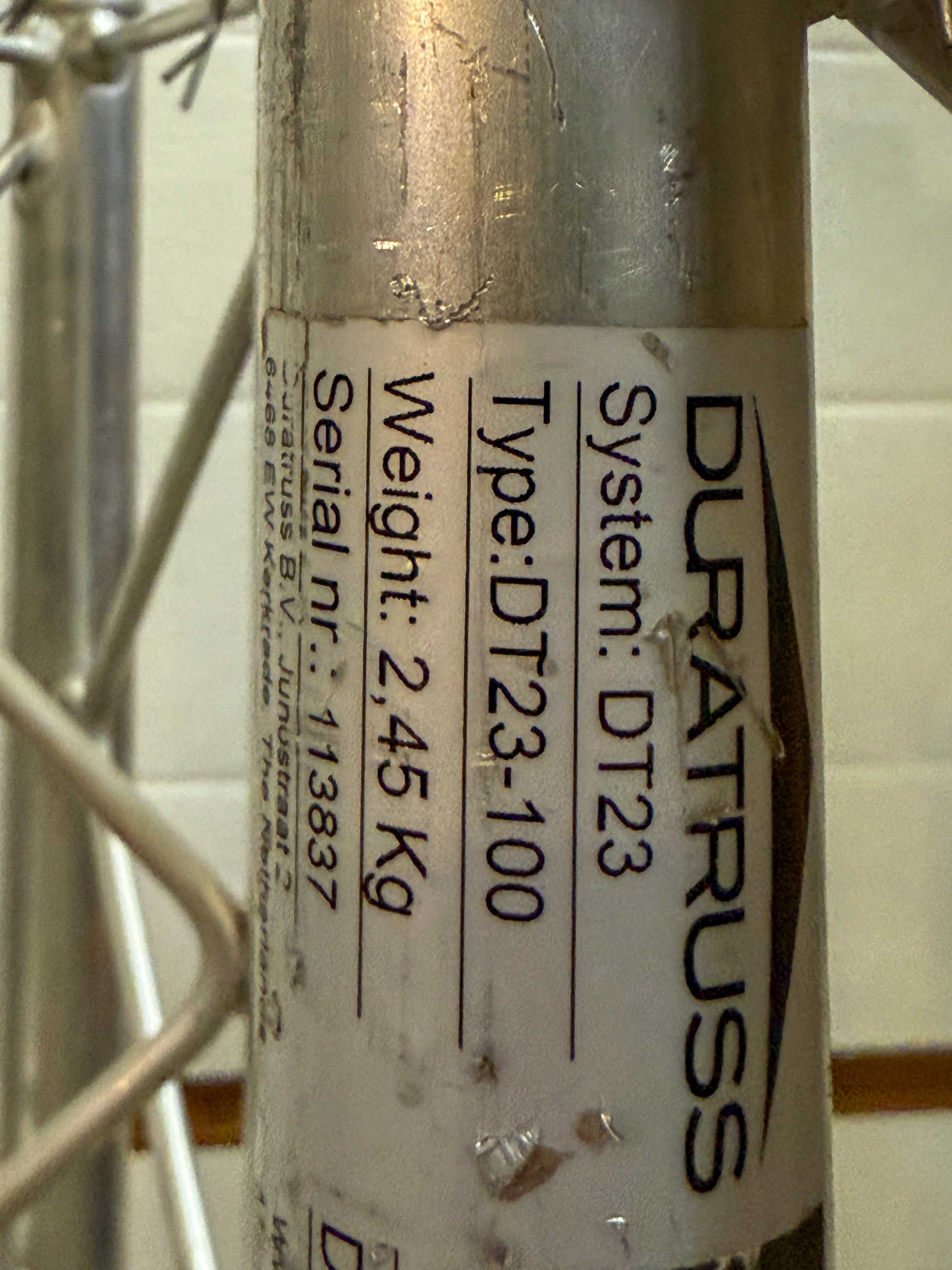 Zestaw kratownic DURATRUSS DT23 + windy BASIC 3800