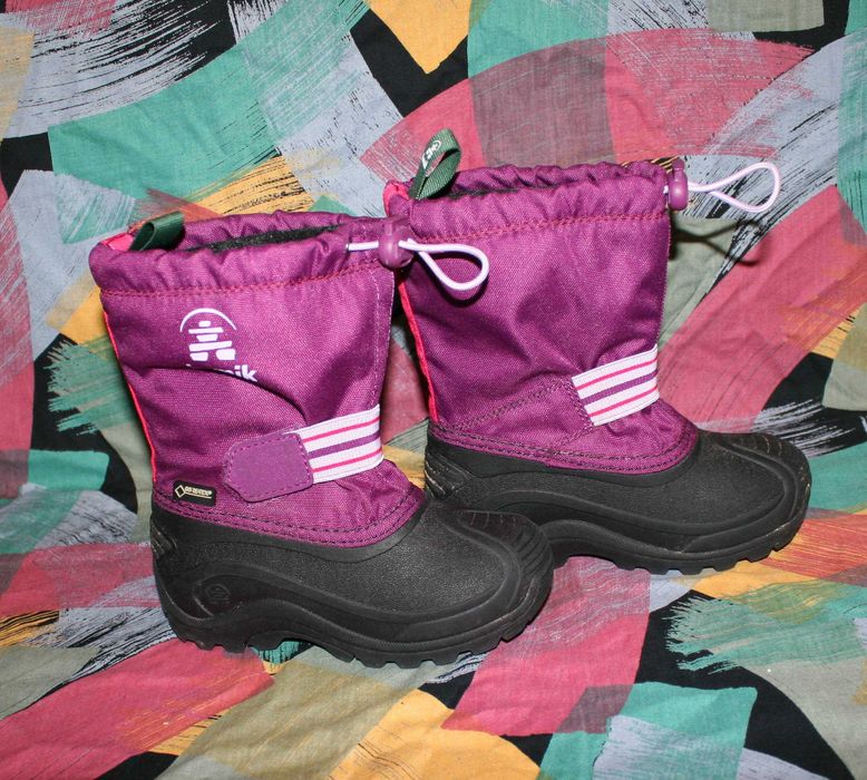 Теплые термо сапоги Kamik, демисезонные Gore-Tex.