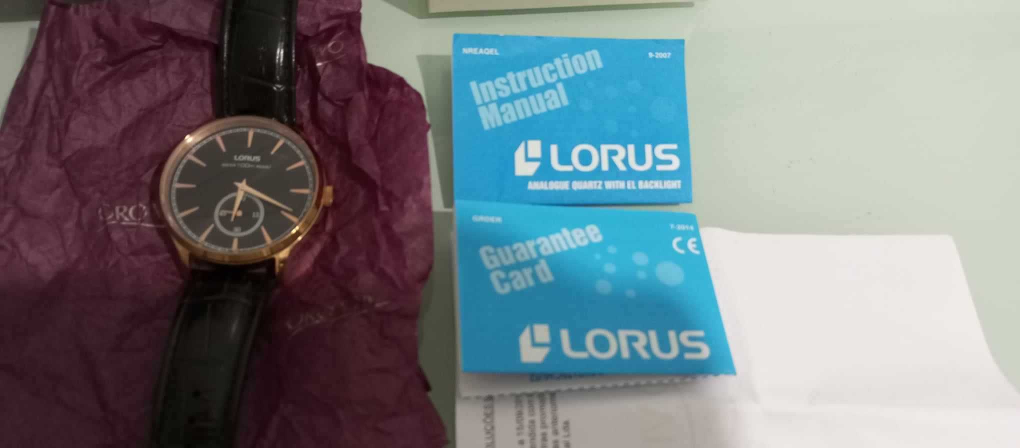 Relógio Lorus (grupo Seiko) como novo
