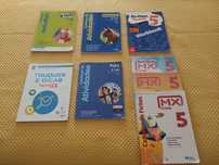 Manuais e livros de fichas 5° ano