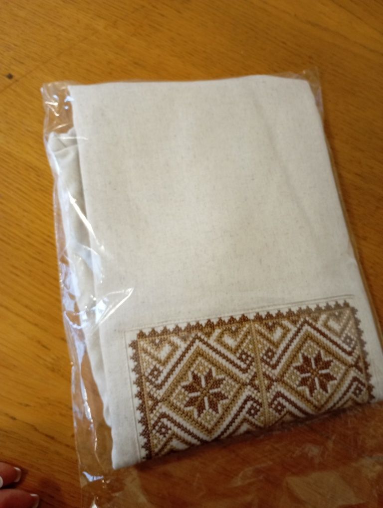 Чоловіча сорочка-вишиванка, лён