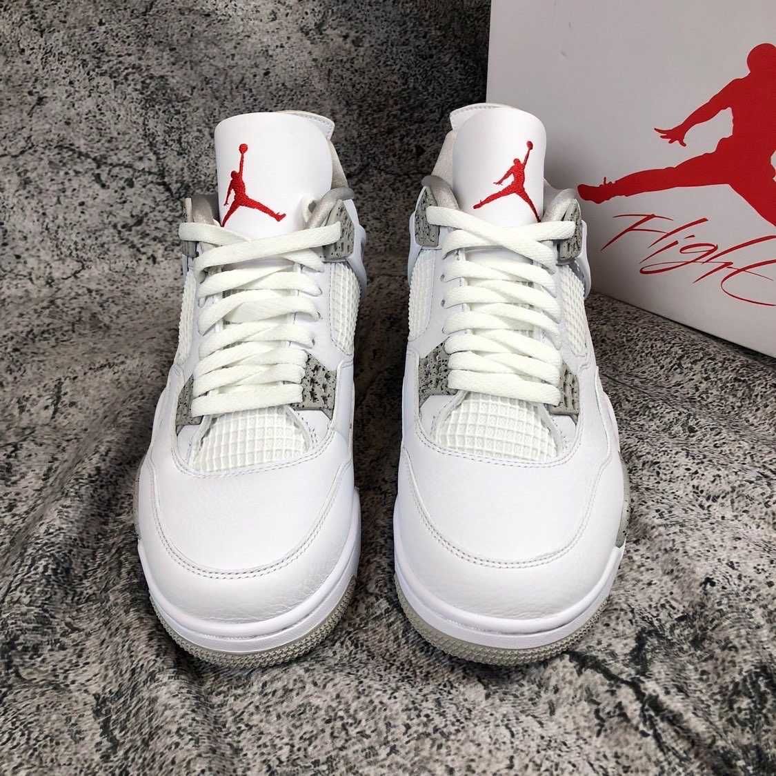 Jordan4Air4RetroWhite OreoUnisexTrampki R.44