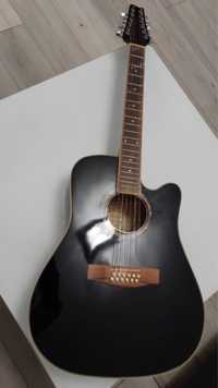 gitara MSA 12-STRUNOWA / CzARNA (CW-1000)