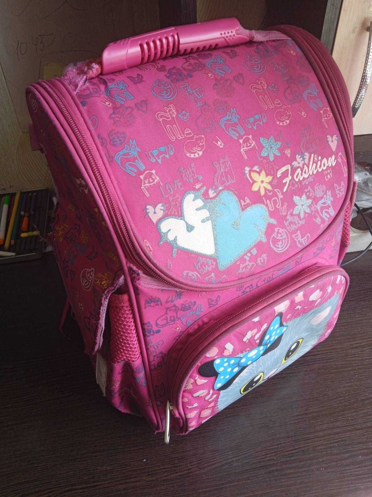 Продам дитячий рюкзак для дівчинки б/у