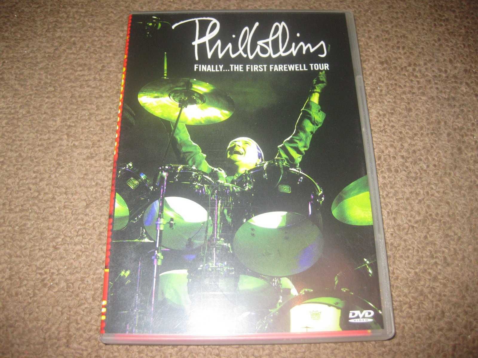 DVD Musical do Phil Collins "Finally...The First Farewell Tour"