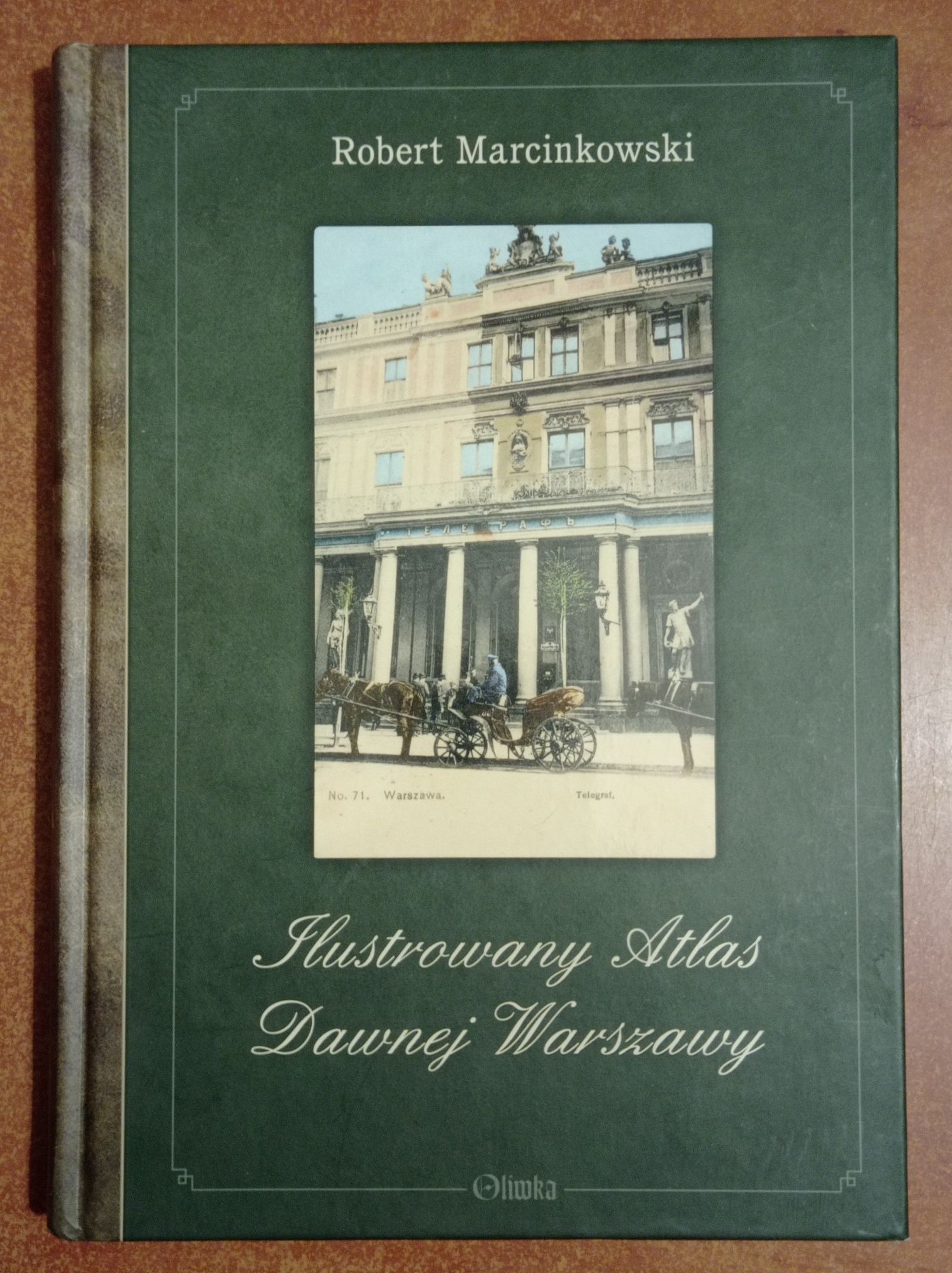 4 książki Warszawa nie odbudowana Majewski Ilustrowany atlas dawnej