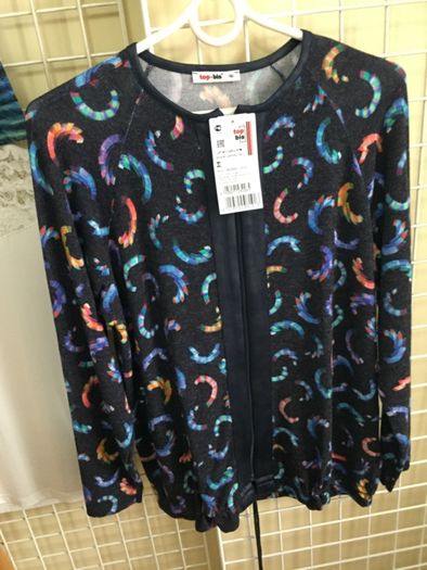 Kolorowy sweter Top-Bis