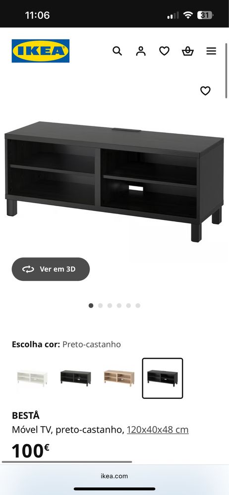 Móvel TV - Besta, IKEA