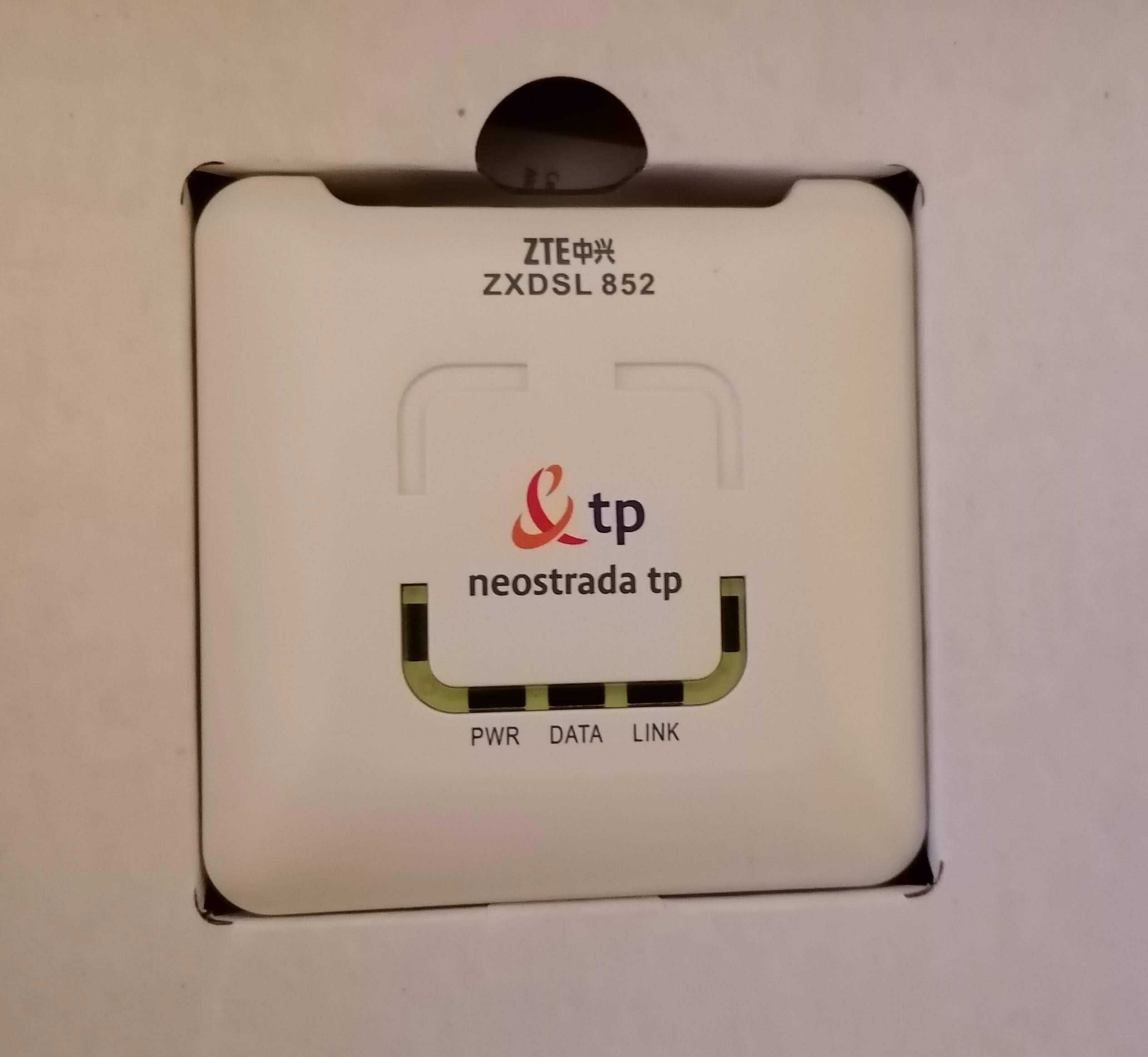 Neostrada tp z modemem ZXDSL 852