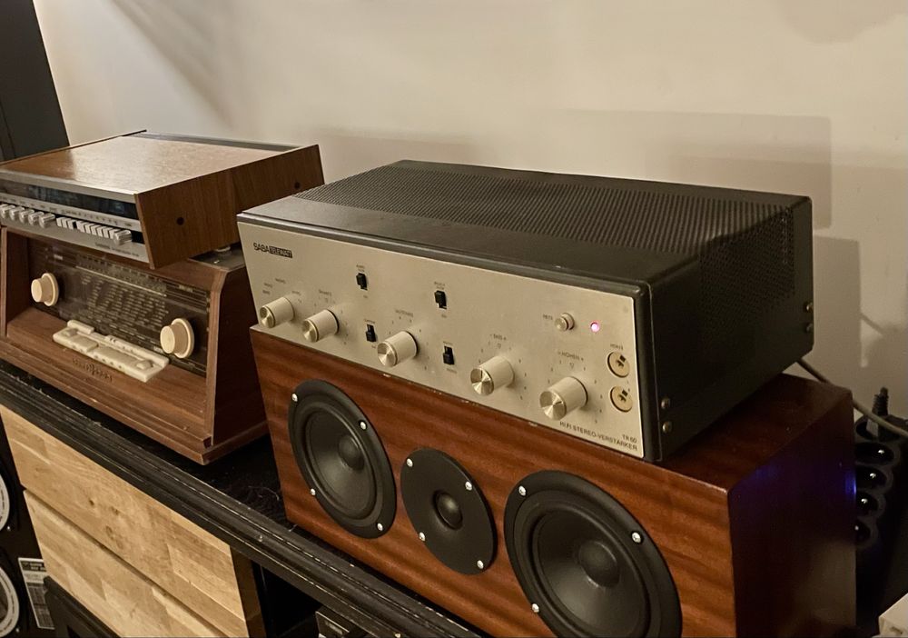 Saba Telewatt Hi-Fi stereo TR 60 wzmacniacz lampowy