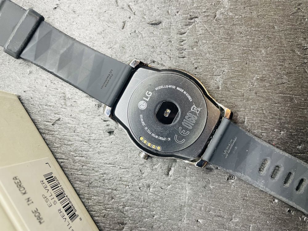 Смарт-часы LG W150 G Watch Urbane Silver  полный комплект