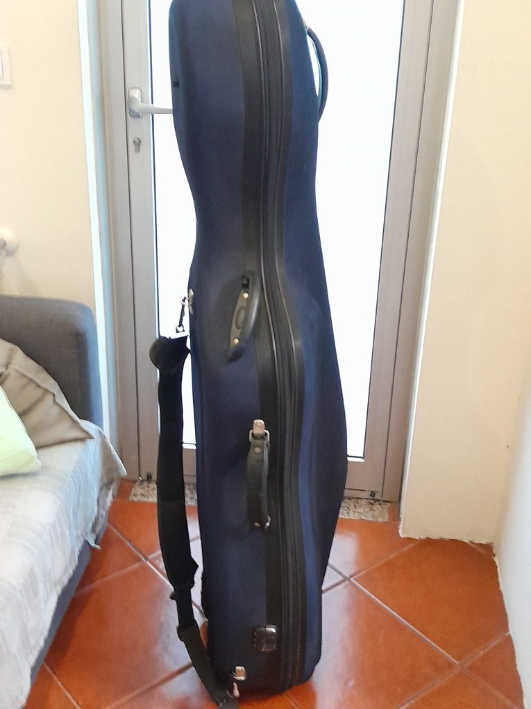Estojo/caixa de transporte violoncelo 4/4