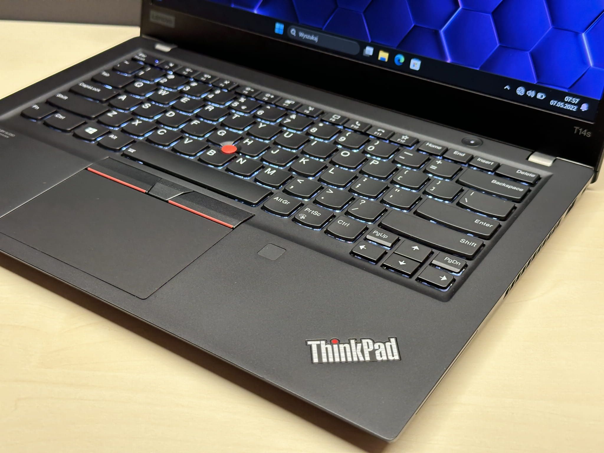 Laptop Lenovo ThinkPad T14s Gen 1 | i7-10610U / 32GB / 512GB / FHD /US