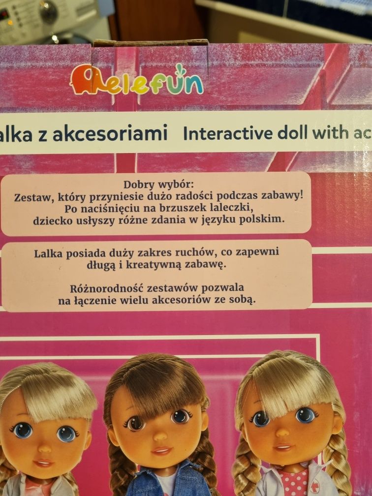 Lalka nowa mowiaca po polsku,100 słów