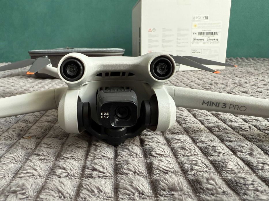 Dron DJI Mini 3 Pro + filtry ND + 2 x bateria + 256GB Karta pamięci